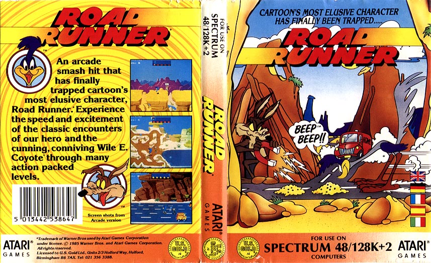 ZX Spectrum Games Road Runner Kazetov Ob lka